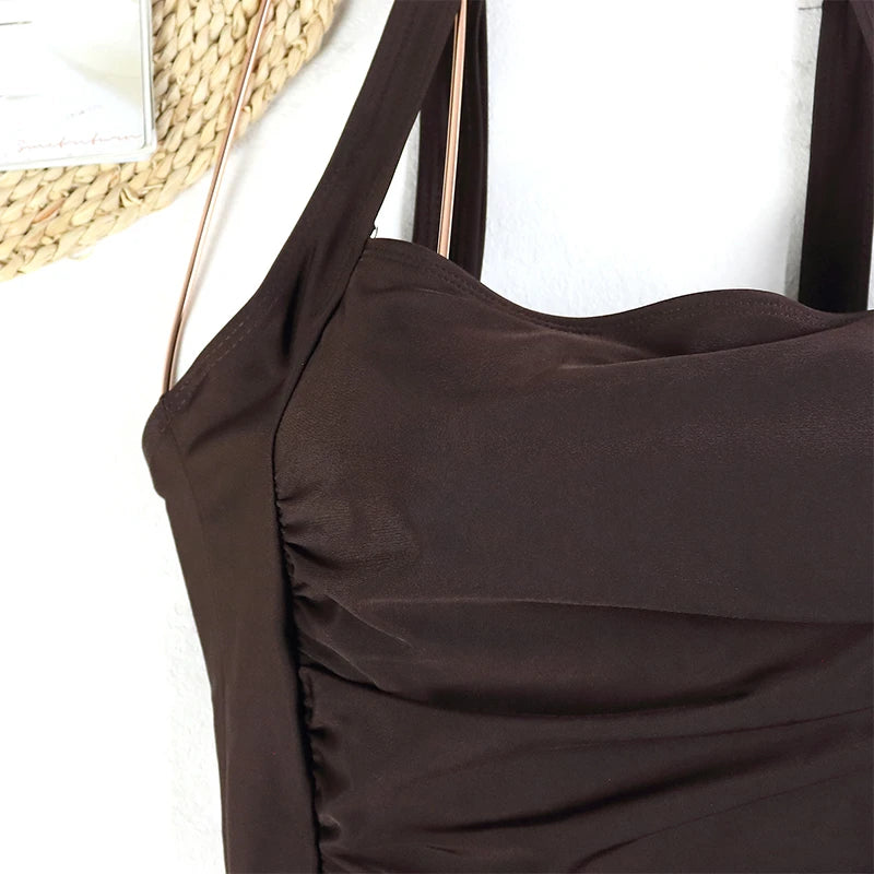 Women Tummy Control One Piece Swimsuit