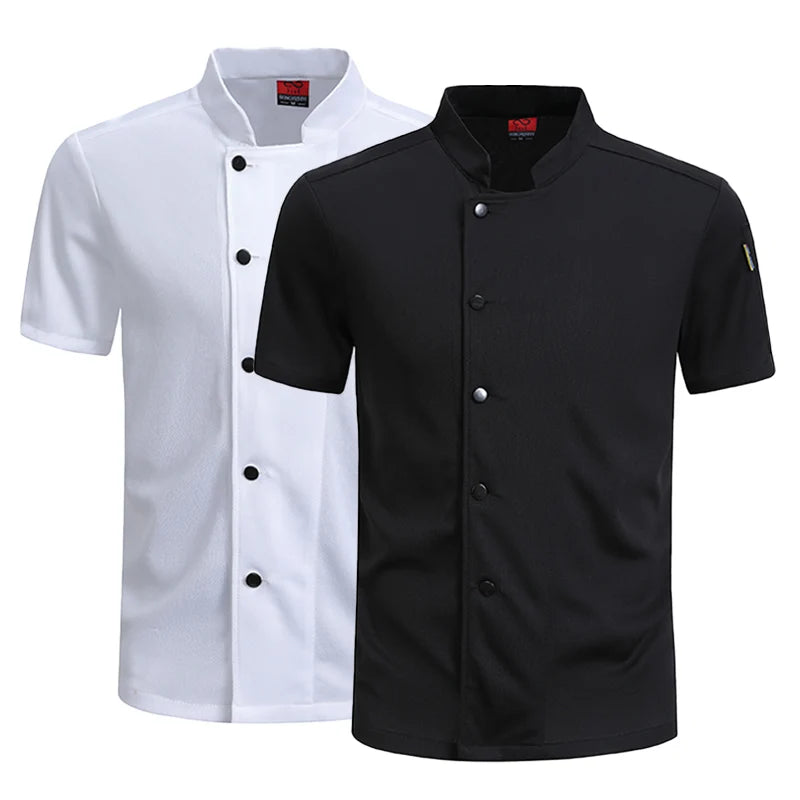 Plus Size Chef's Suit – Unisex Summer Kitchen Wear