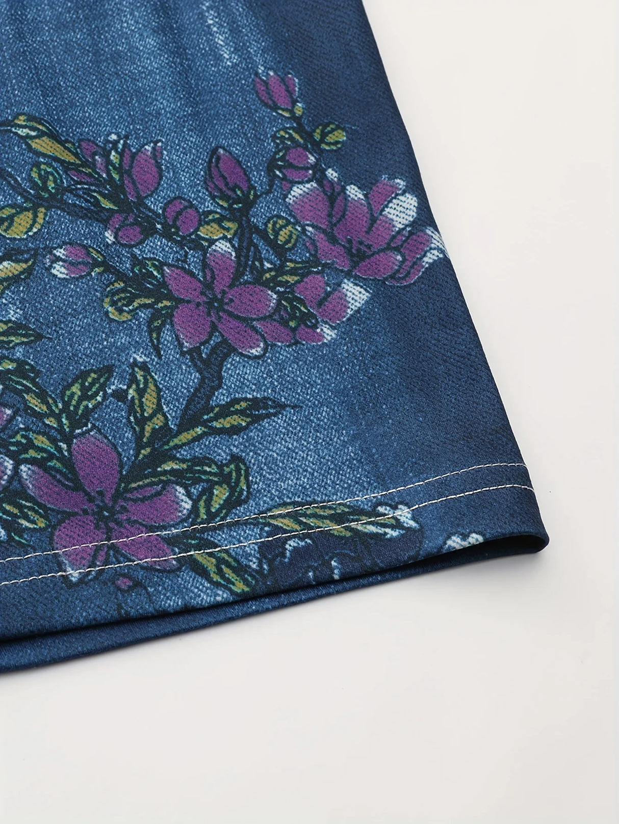 Women's 3-Piece Denim Style Shorts