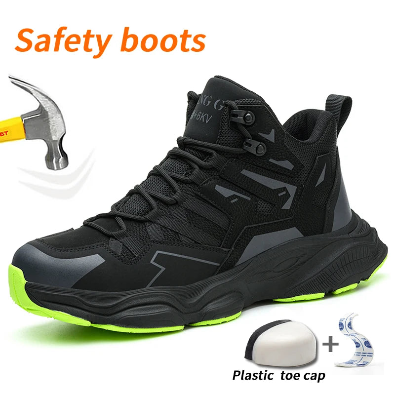 Women Safety Boots Lightweight Protective Shoes