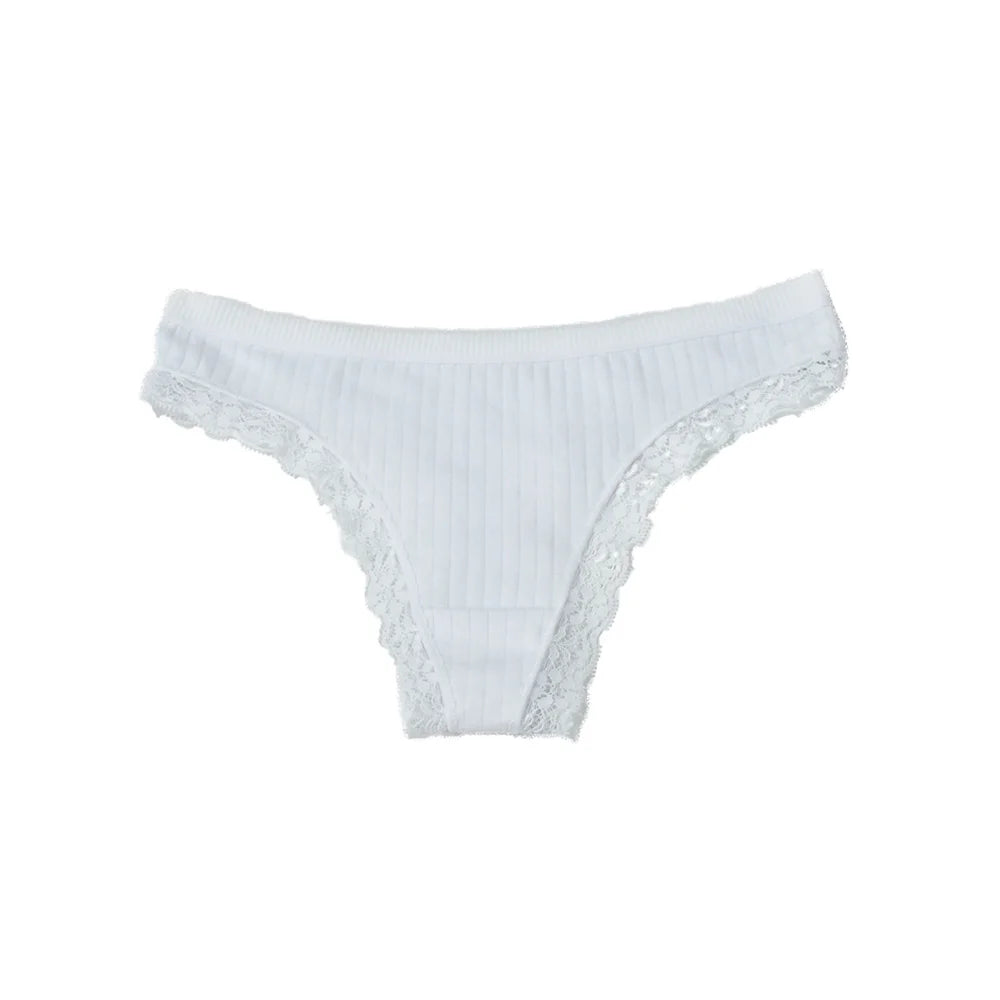 Women Mid-Rise Lace Thong