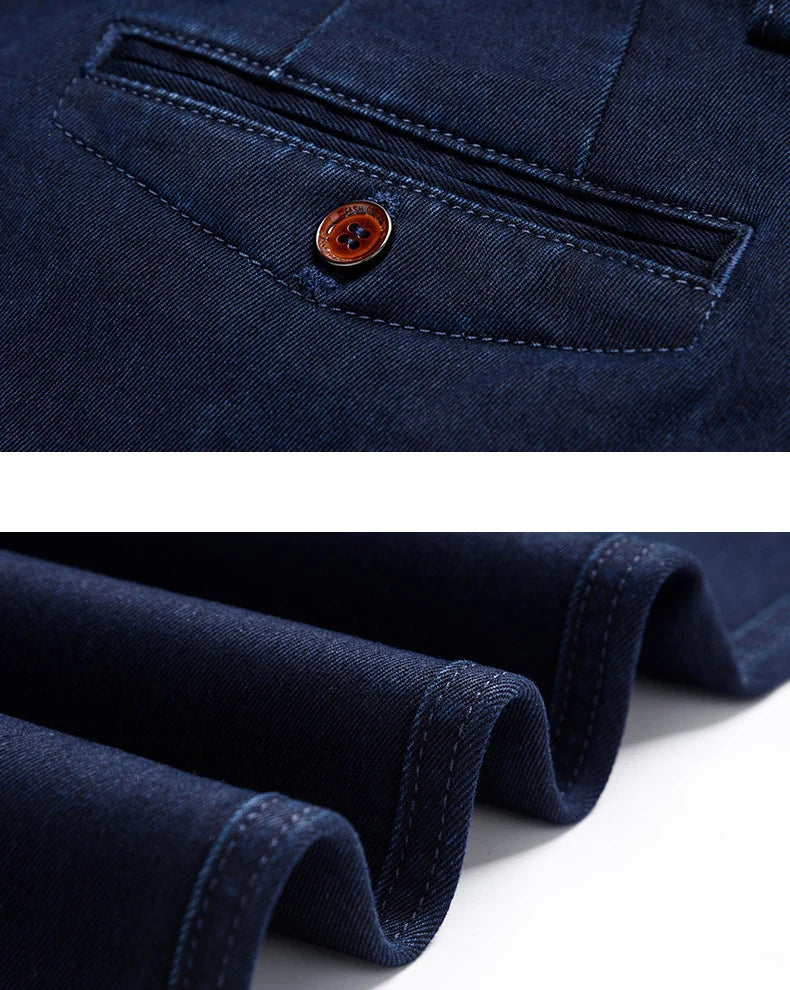 Men Classic Straight Jeans