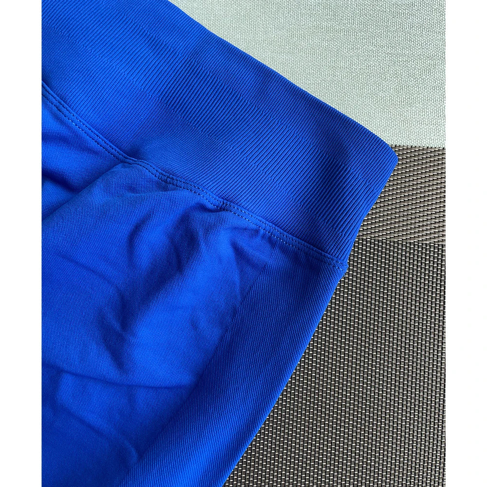 Women Seamless Ribbed Scrunch Yoga Leggings