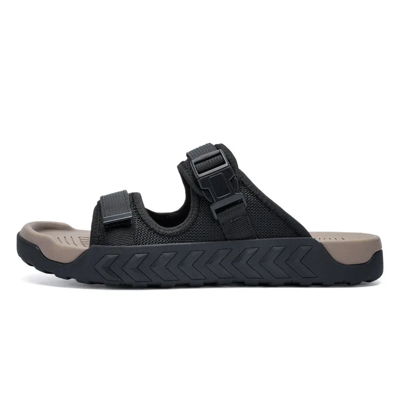 Men Webbing Outdoor Slip On Sandals