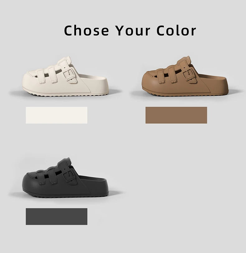 Women Mules Casual Platform Slides