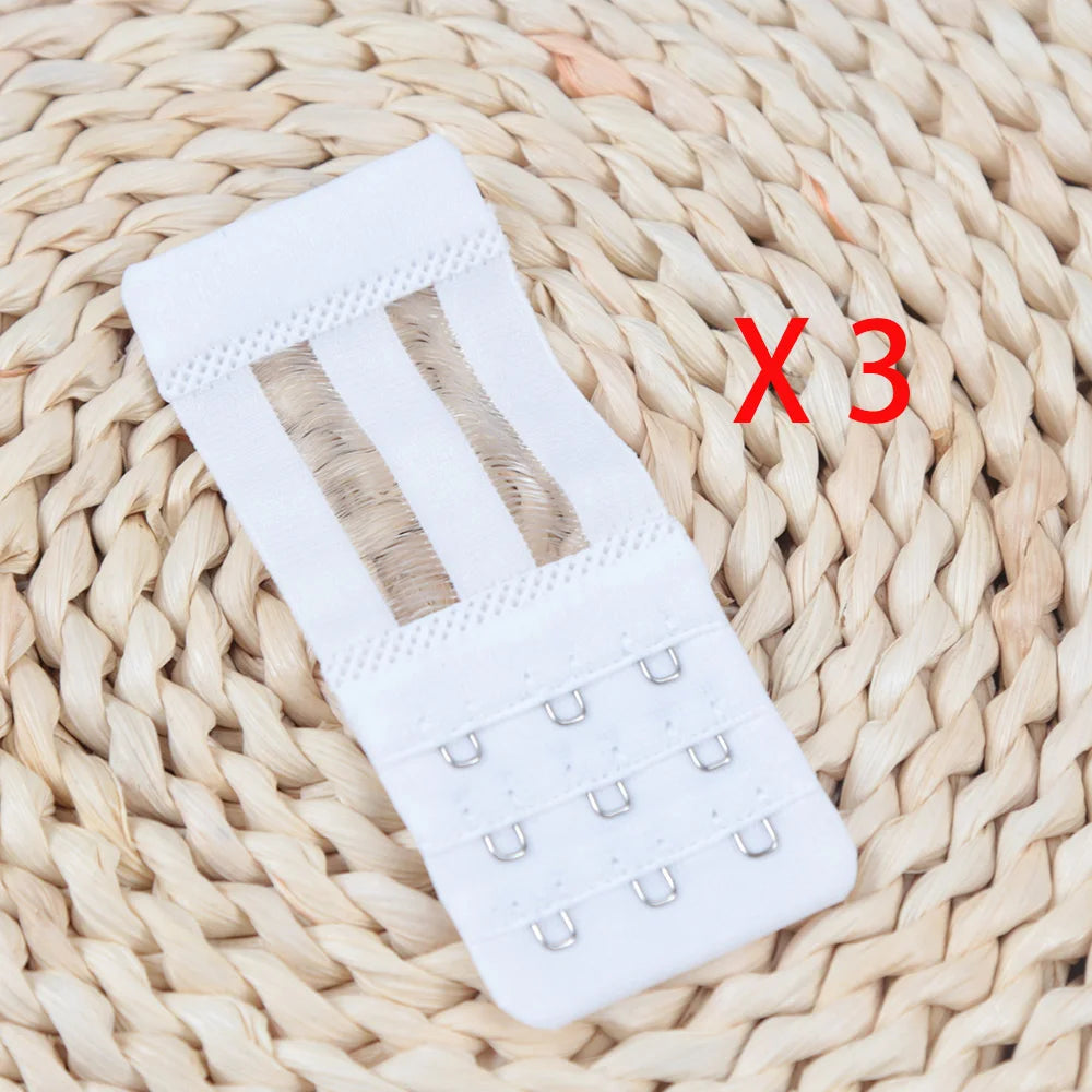 Women 3-Buckle Bra Strap
