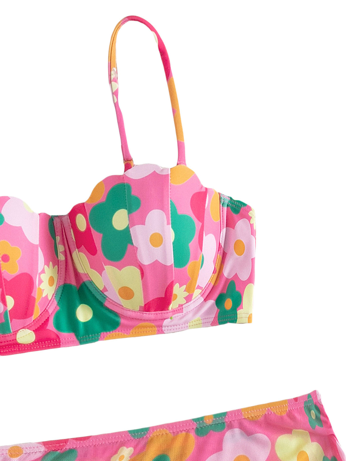 3PCS Push-Up Bikini Set