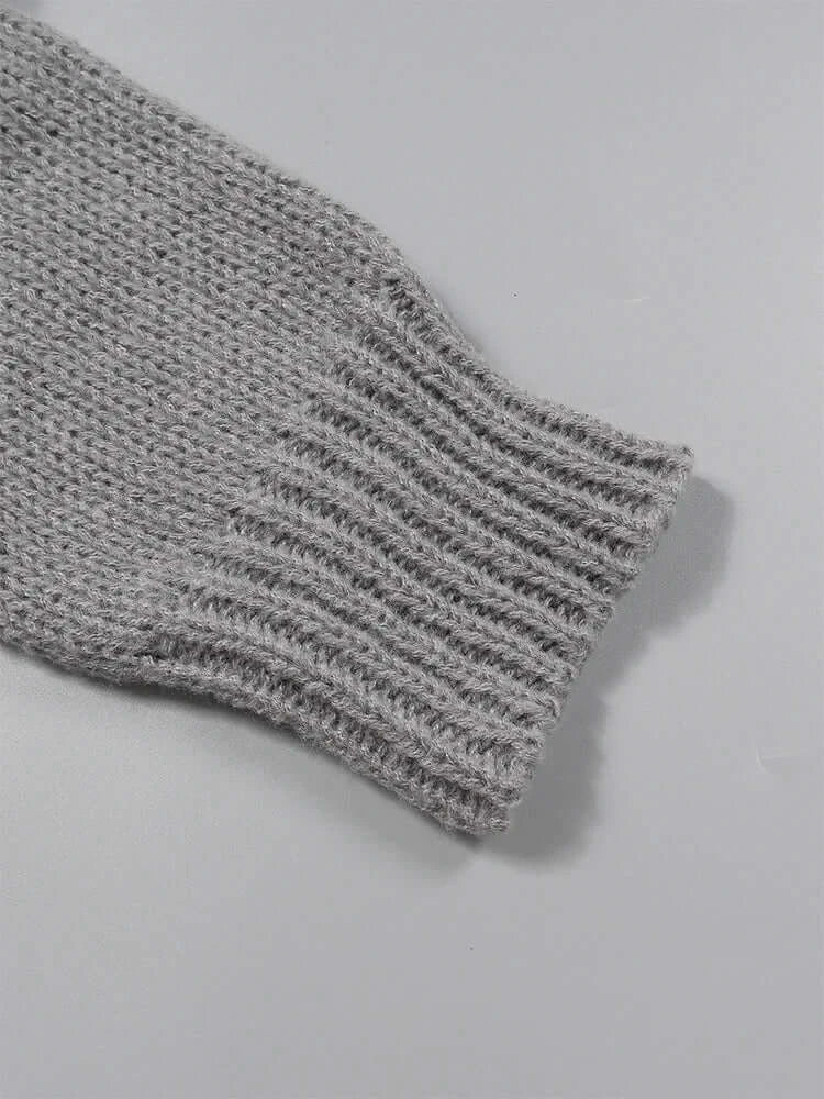 Women Plus Size Long Knit Sweater