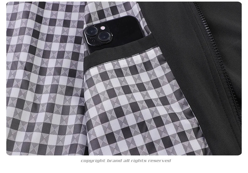 Men's Plus Size Casual Windbreaker