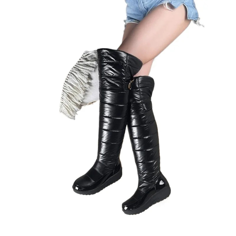 Women Wedge Boots – 2025 Winter