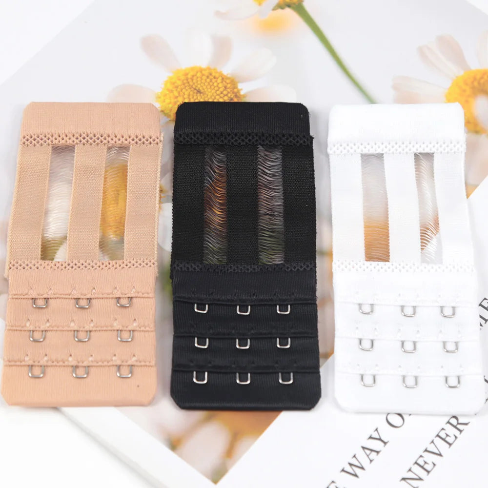 Women 3-Buckle Bra Strap