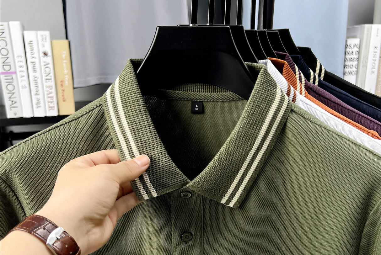 Men Luxury Embroidered Polo T-Shirt