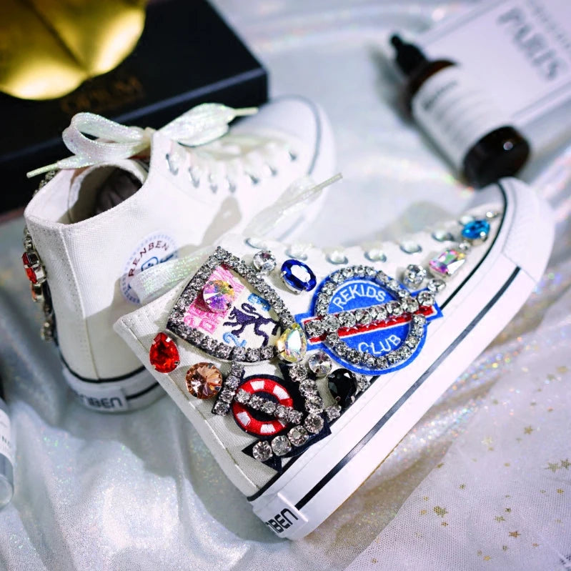 Women Canvas Shoes Platform Loafers Sneakers