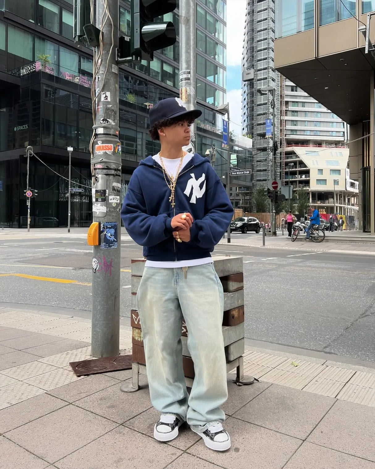 Women's Y2K Retro Letter Hoodie