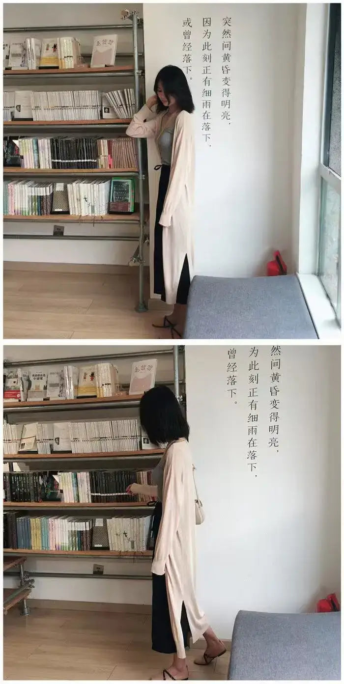 Women Plus Size Summer Knit Cardigan