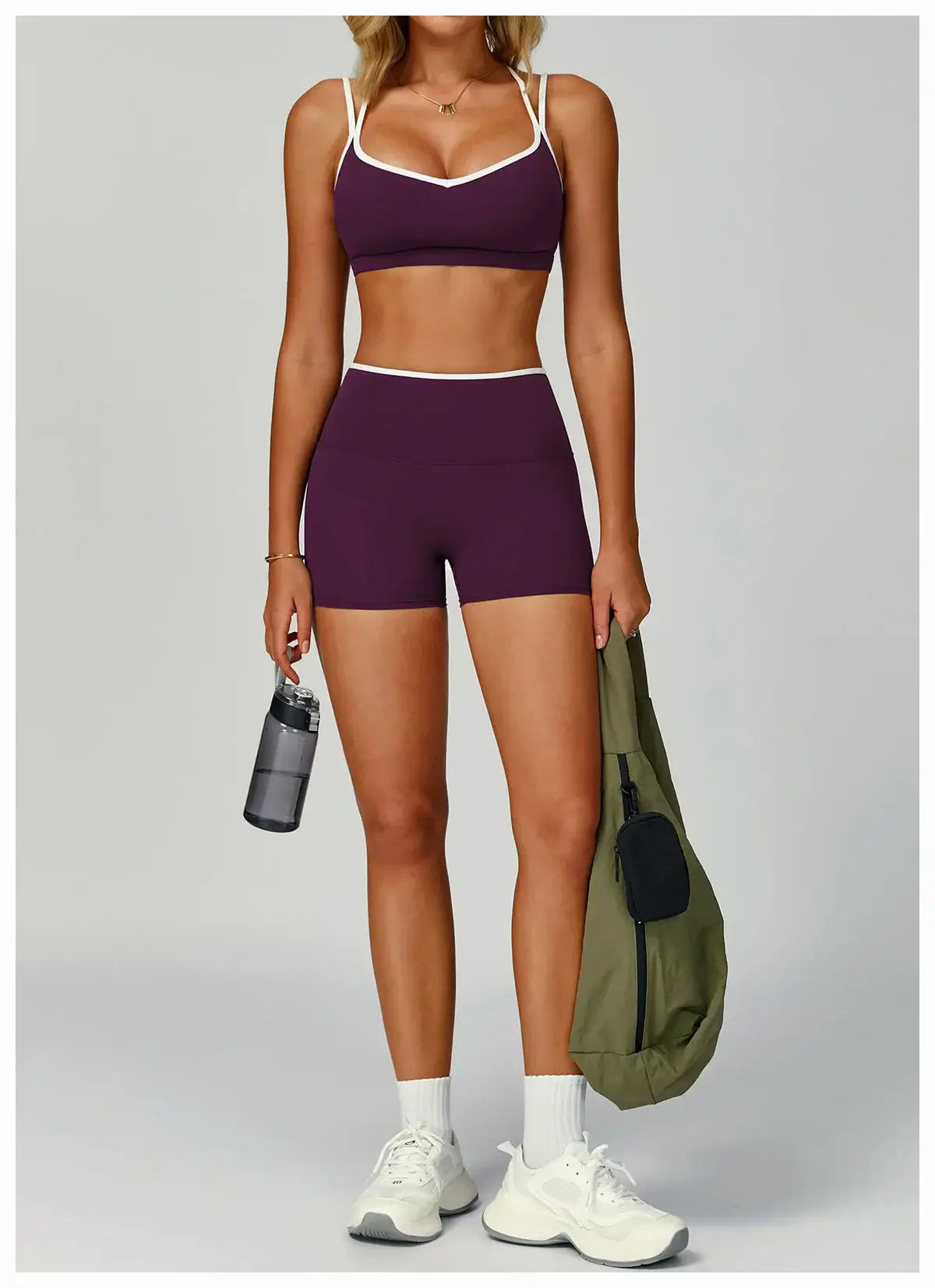 Women Seamless Shockproof Yoga Bra