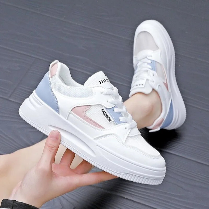 Women Sneakers Patchwork Slip Resistant Sport Shoes