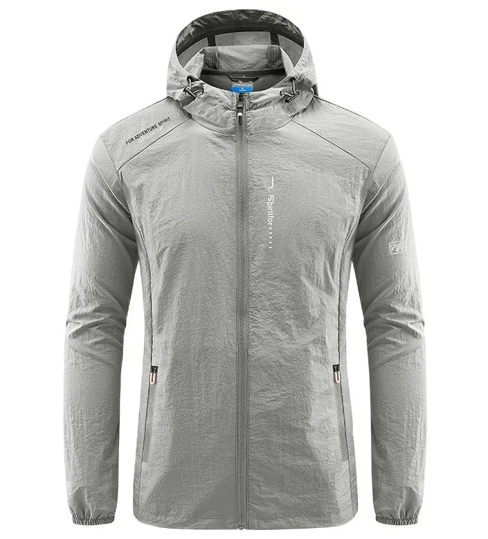 Men Ultra Light Quick Dry Hiking Jacket