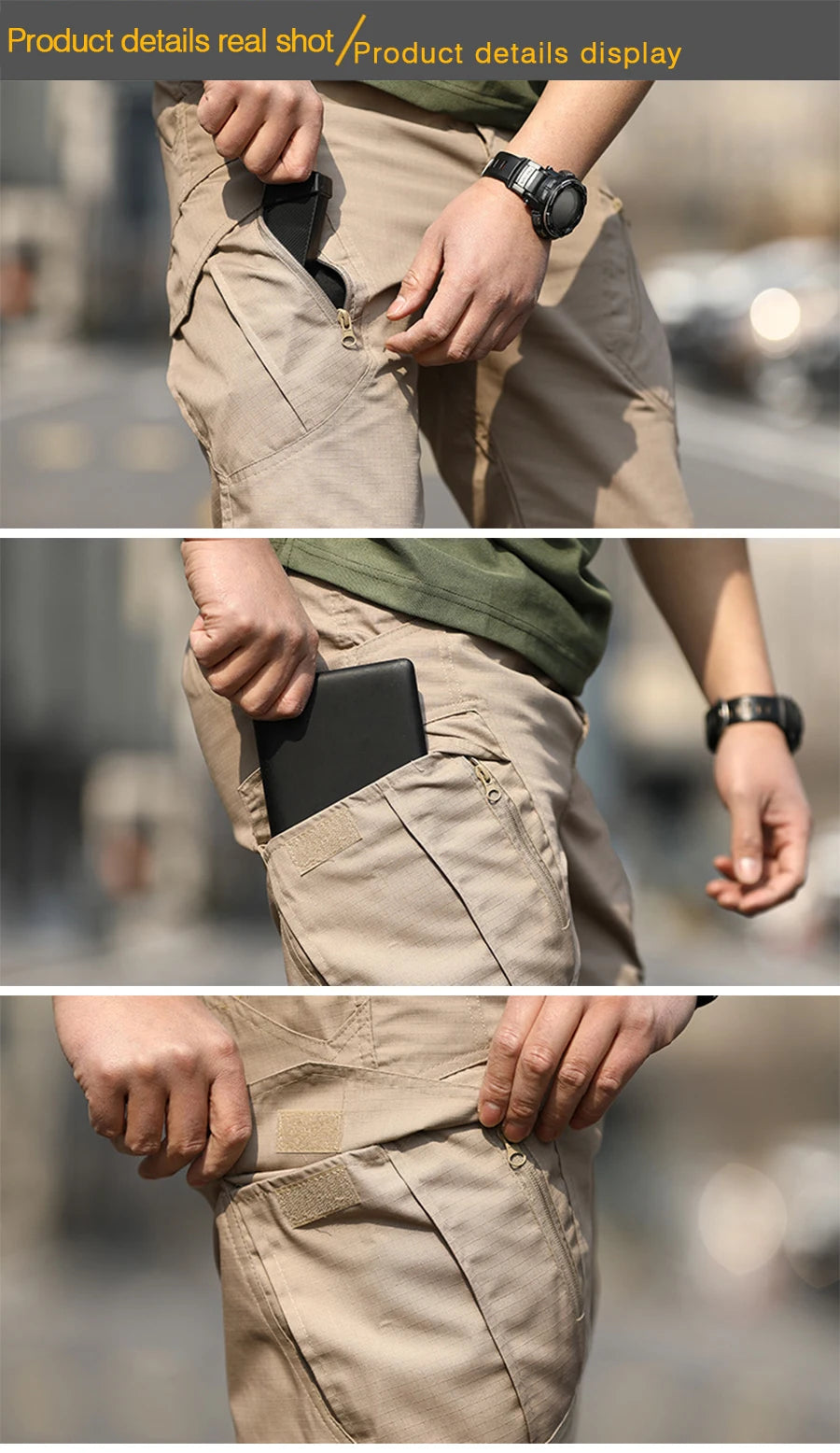 Men Camouflage Tactical Pants