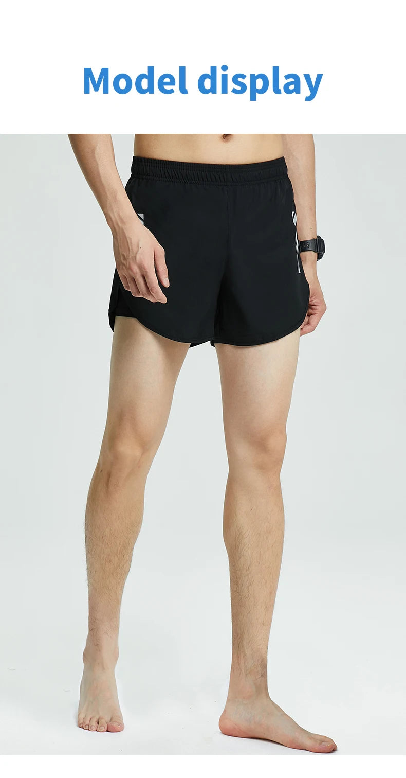 Men Loose Fit Swim Trunks
