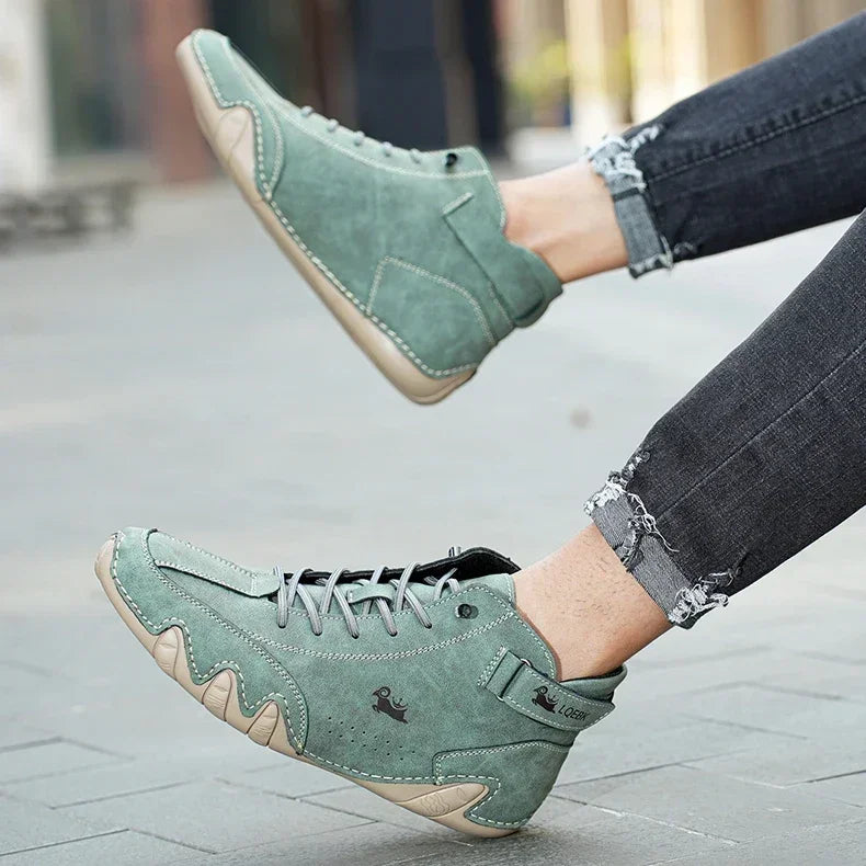 Men Casual Waterproof Hiking Boots