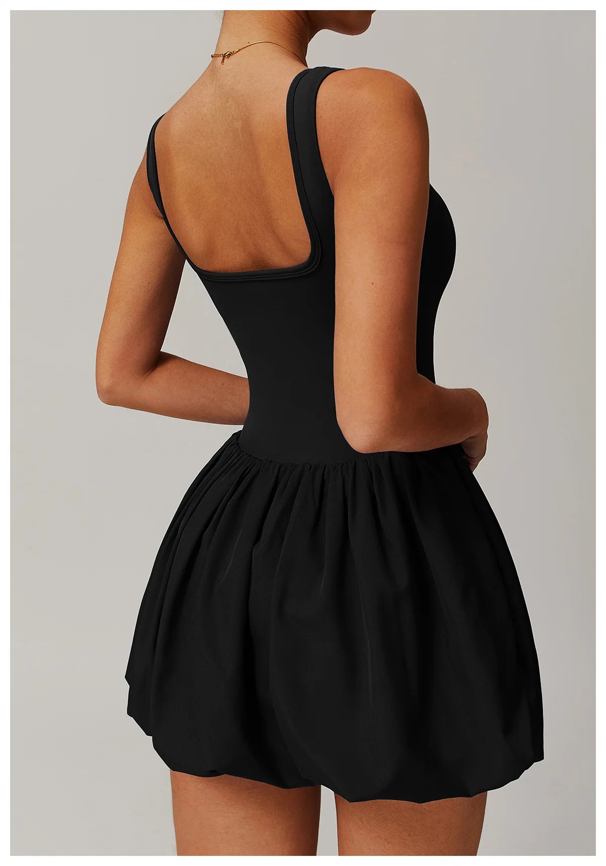 Women Short Skirt Yoga Jumpsuit