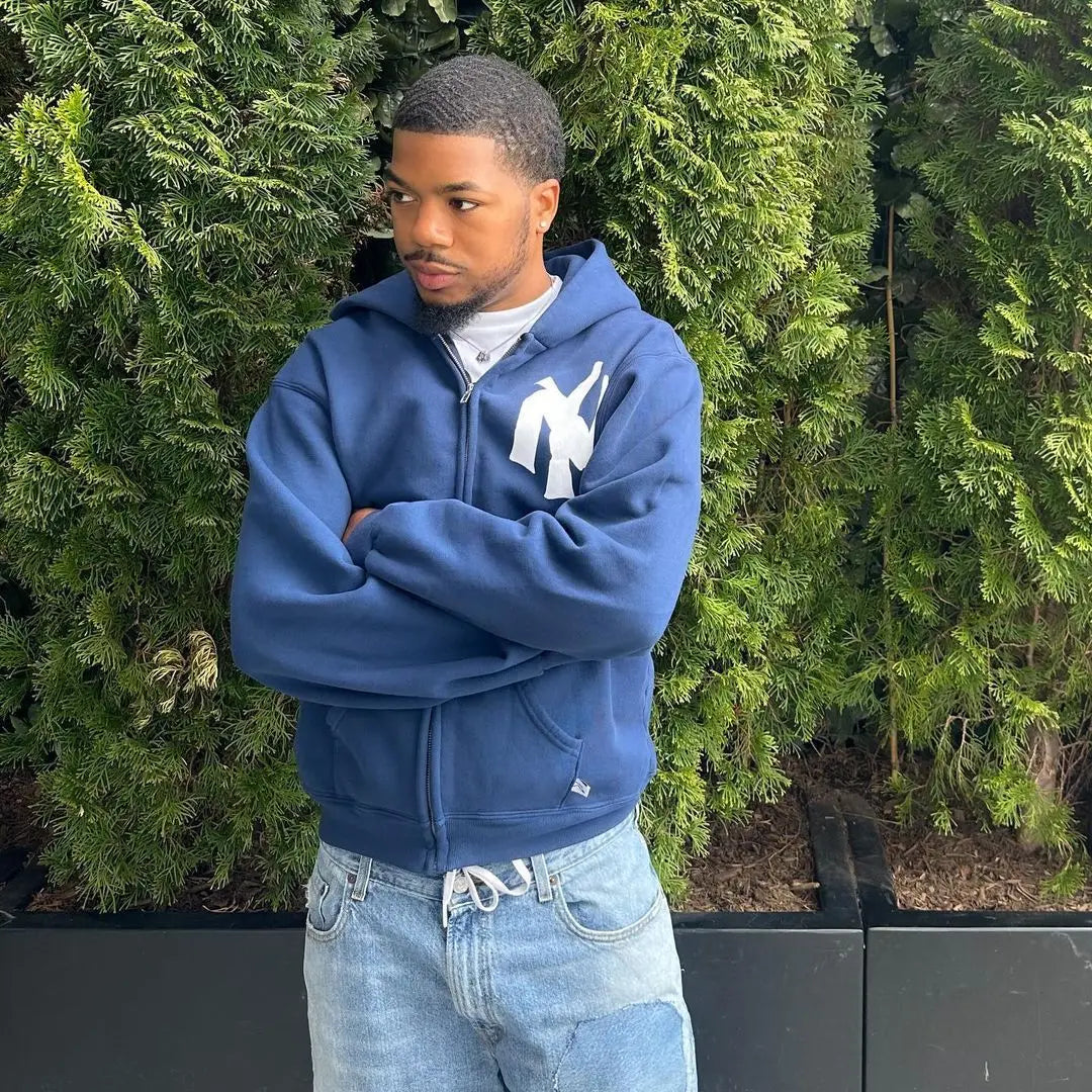 Women's Y2K Retro Letter Hoodie