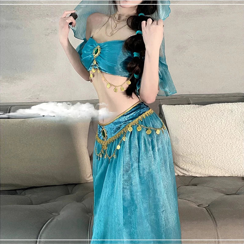 Egyptian Queen Belly Dance Costume Set
