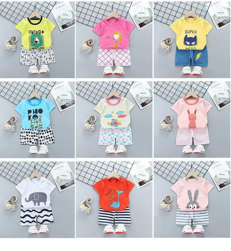 Boys Girl T-shirt Shorts