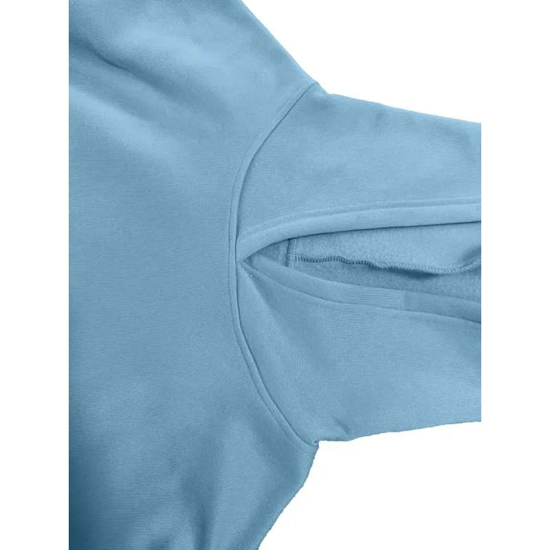 Women's Plus Size Hoodie 1XL-5XL – Solid Pullover