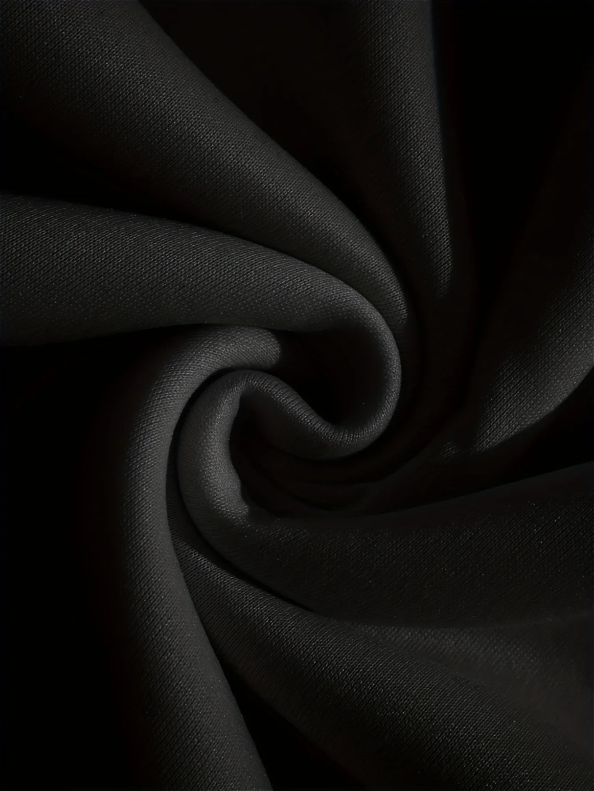 Men's Plus Size Graphic Hoodie – Black Long Sleeve