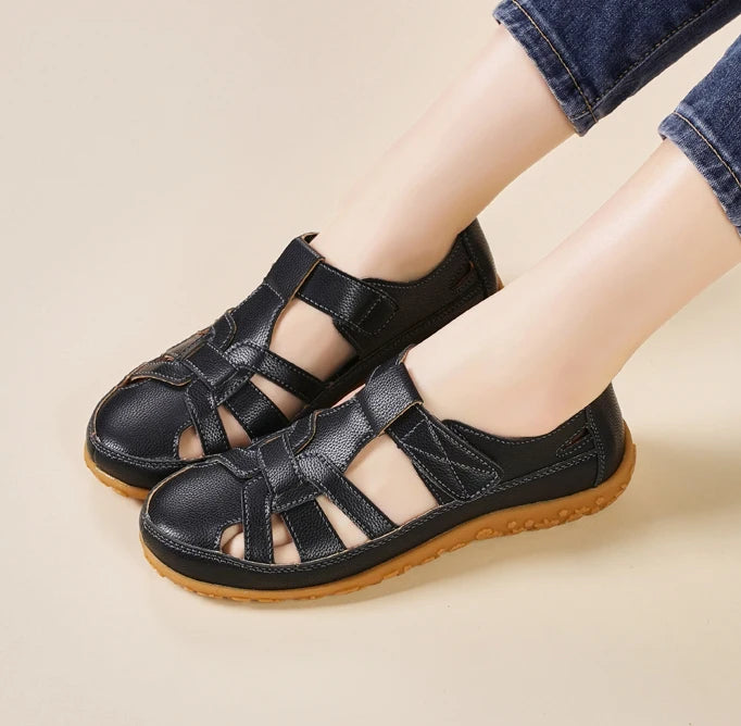 Women’s Covered Toe Summer Flat Walking Sandals
