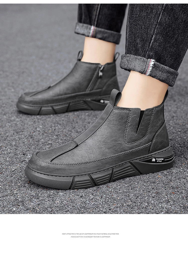 Men’s High-Top Spring & Autumn Board Boots