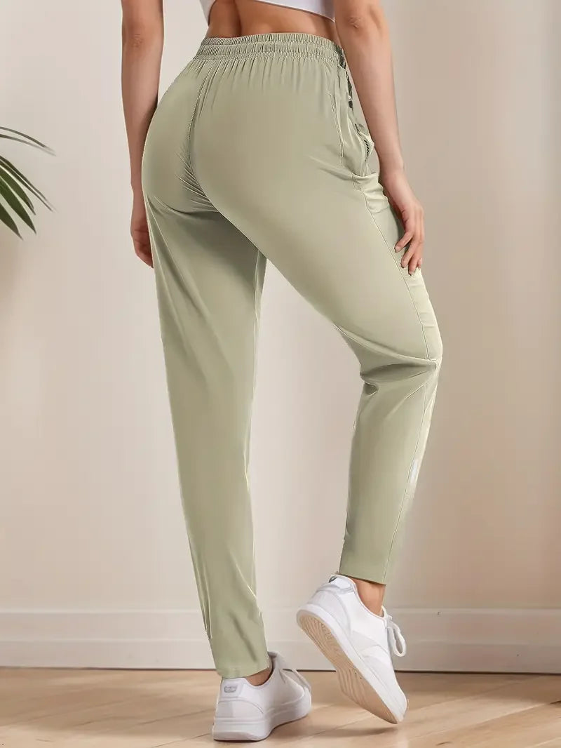 Women Quick-Dry Ice Fiber Pants