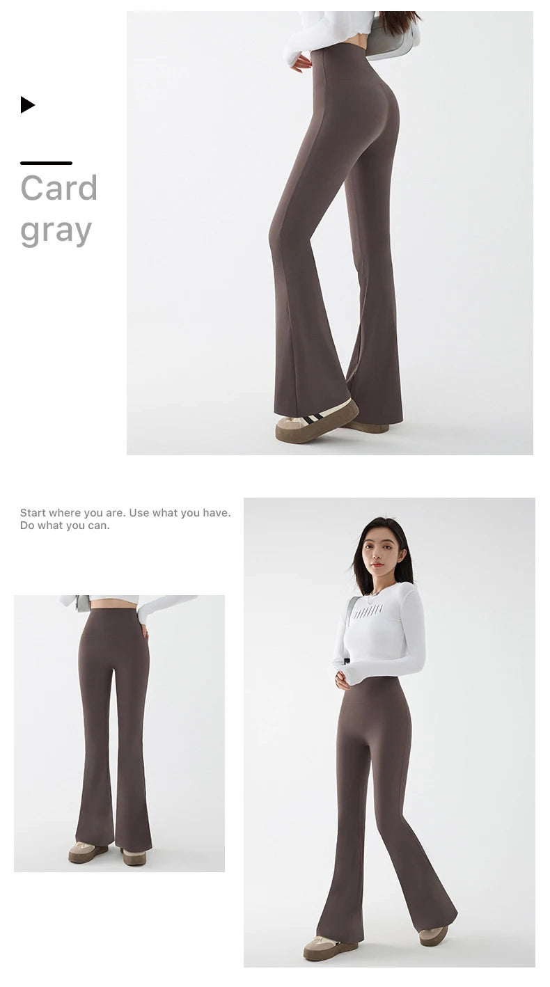 Women Flared Shark Leggings