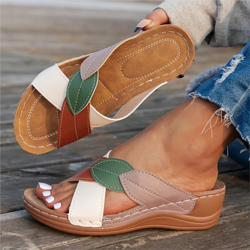 Women Summer Wedge Sandals Casual Shoes