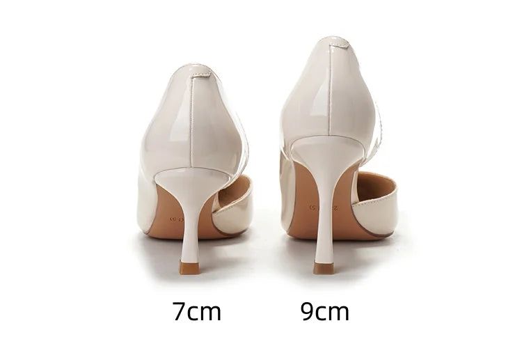 Fashion Women Pumps Patent Leather High Heels