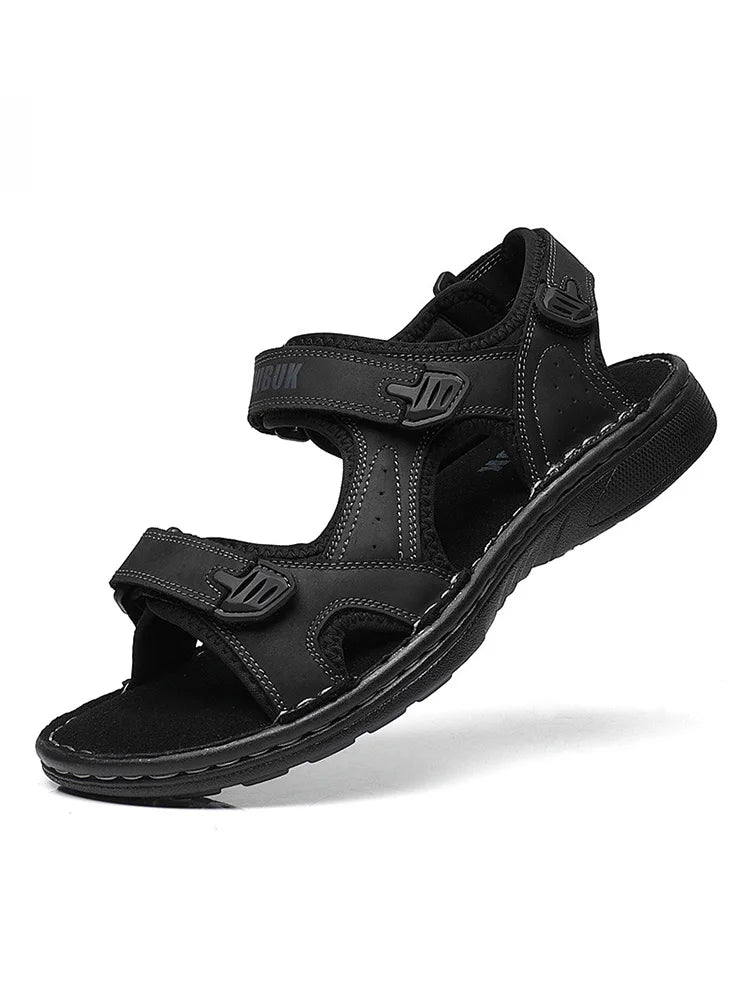 Men Leather Outdoor Sport Sandals