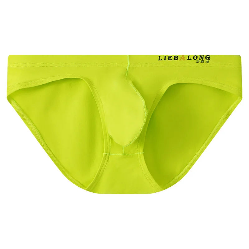 Men's Sexy Cotton Briefs – Seamless Low Rise