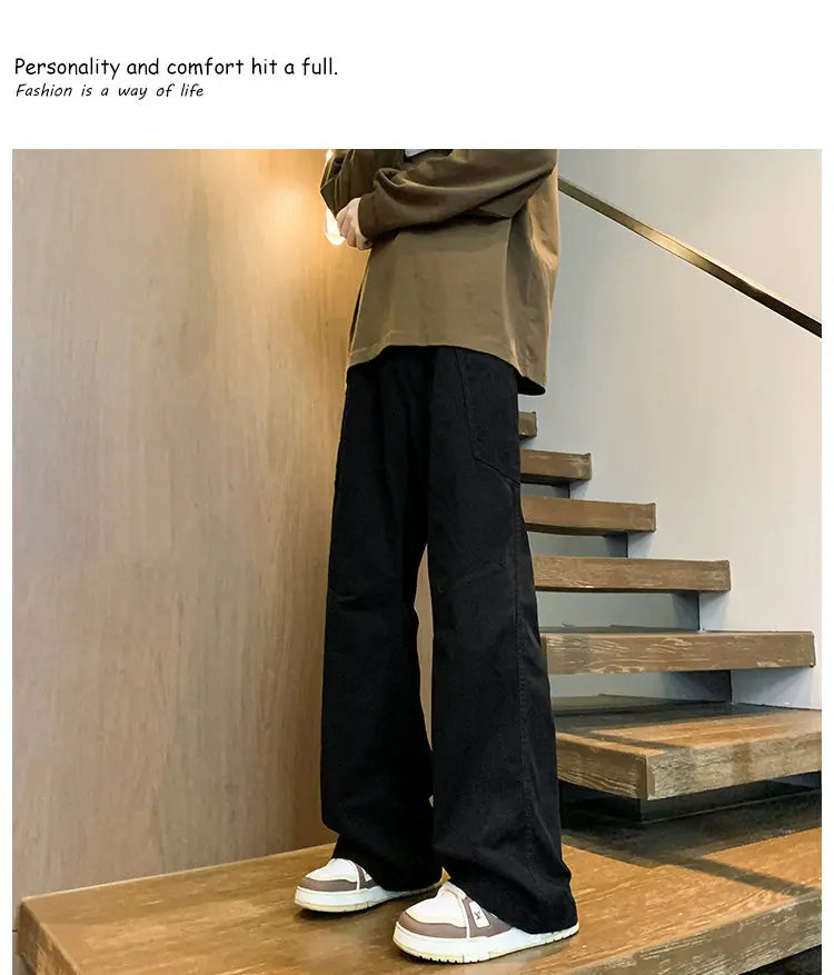 Men’s Oversized Streetwear Cargo Pants