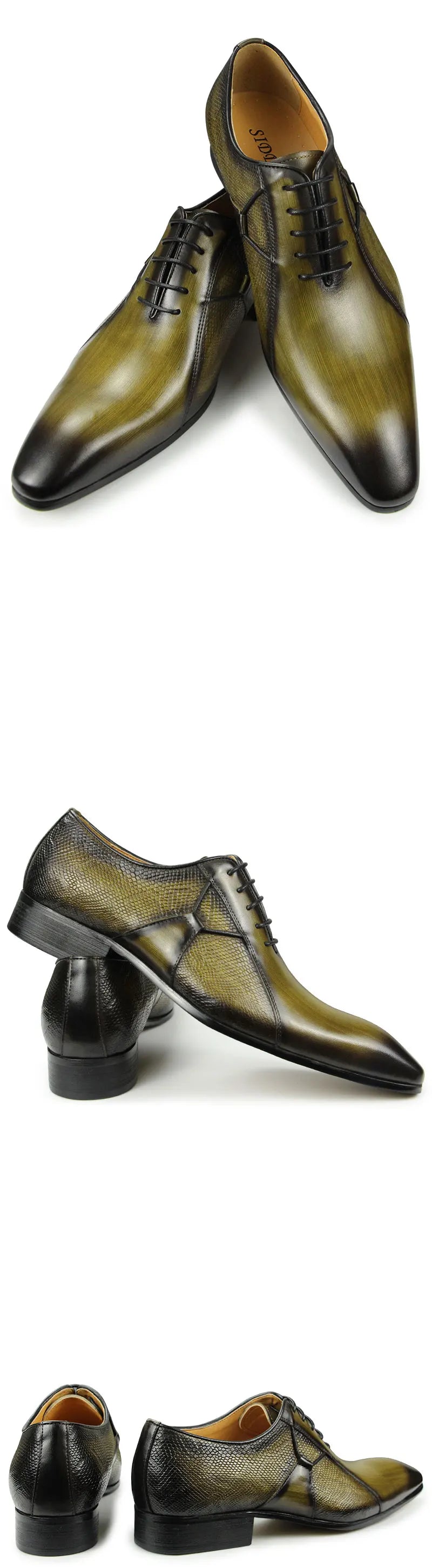 Men Leather Oxfords – 2025