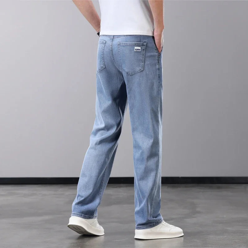 Men Thin Lyocell Jeans