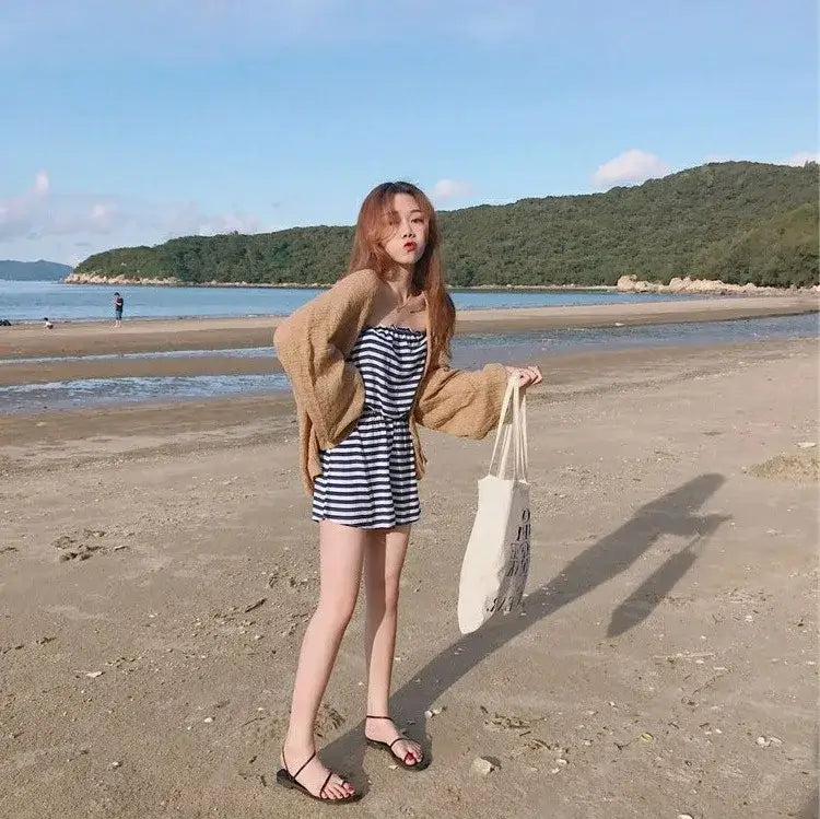 Women Oversized Long Knit Cardigan