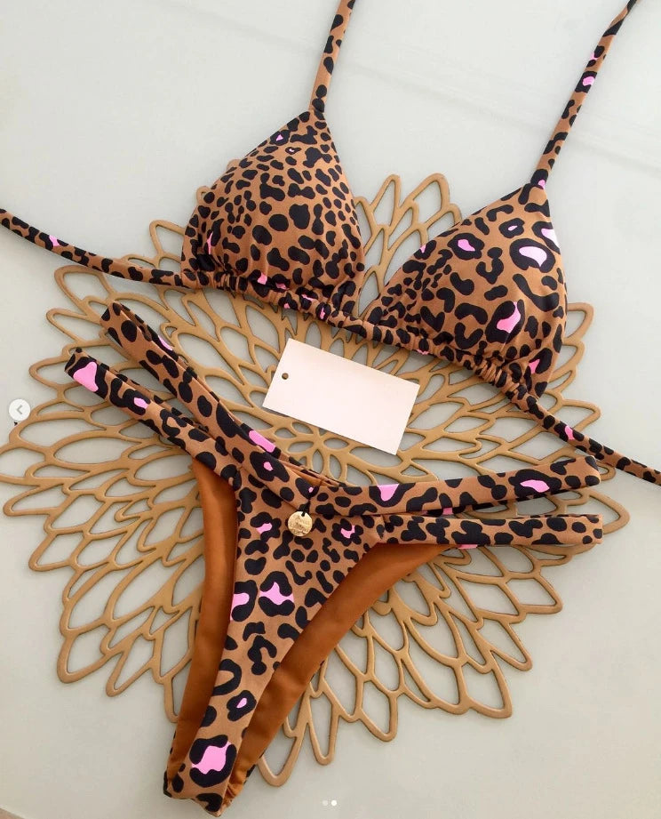 Leopard Print Bikini