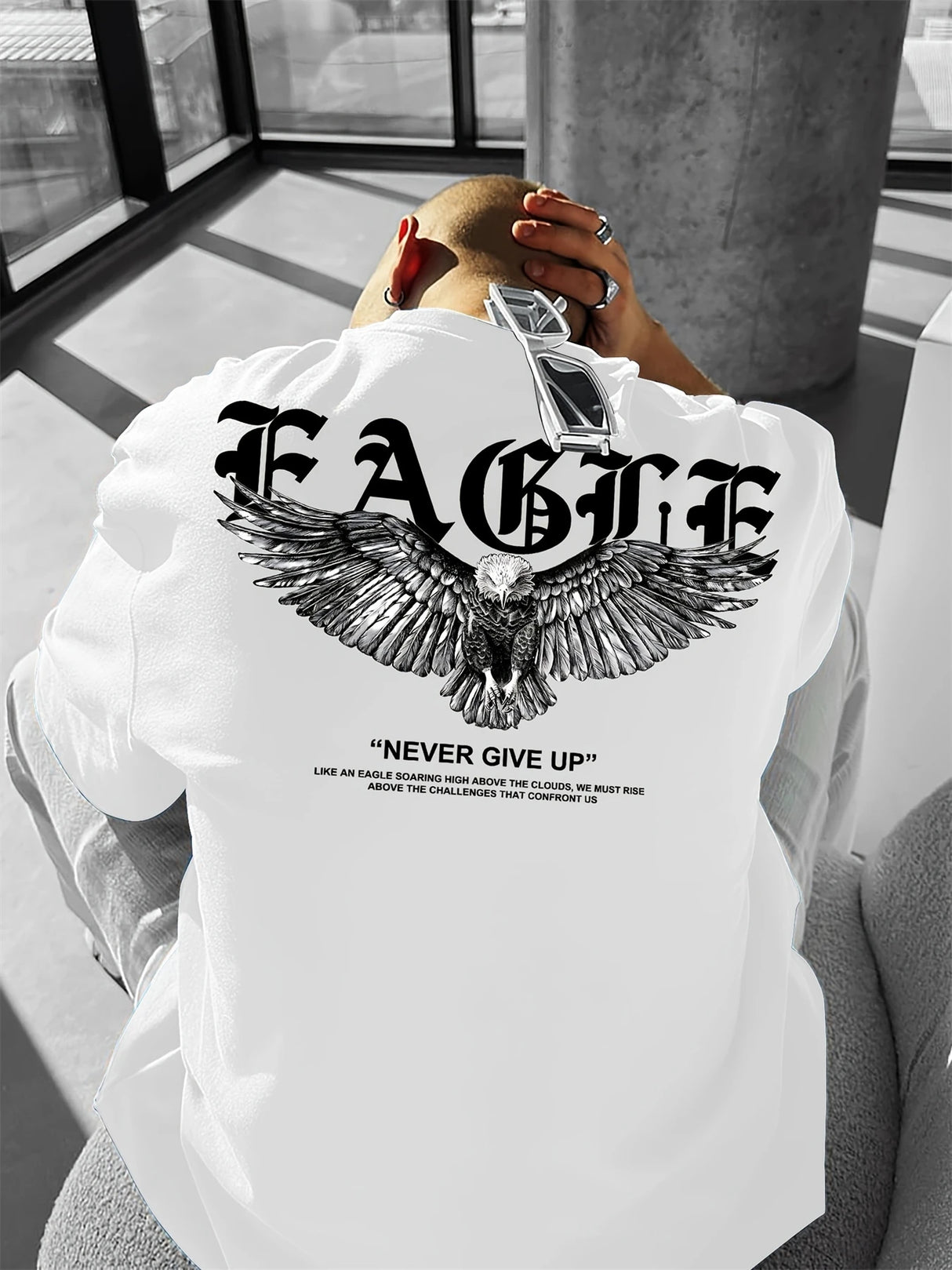 Men Cotton Graphic T-Shirt