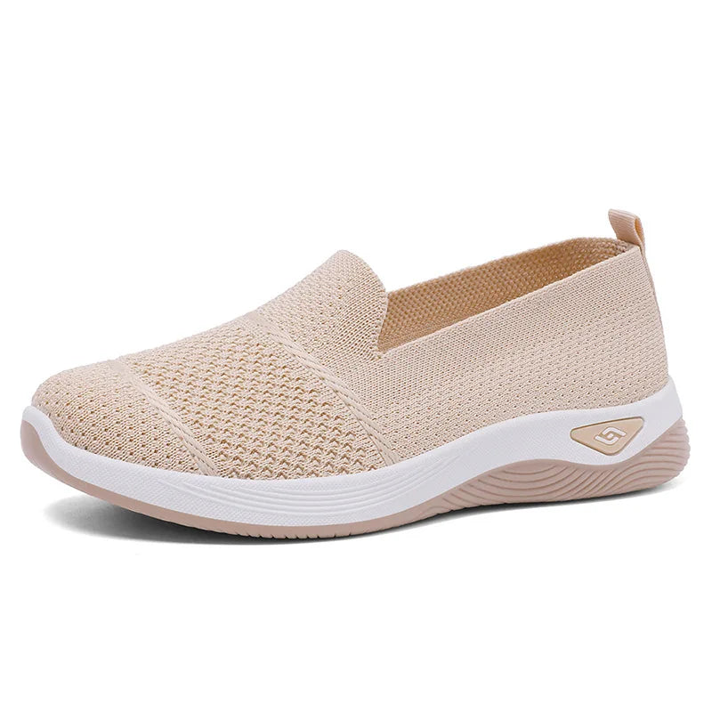 Knitted Lightweight Loafers – Breathable Platform 2025