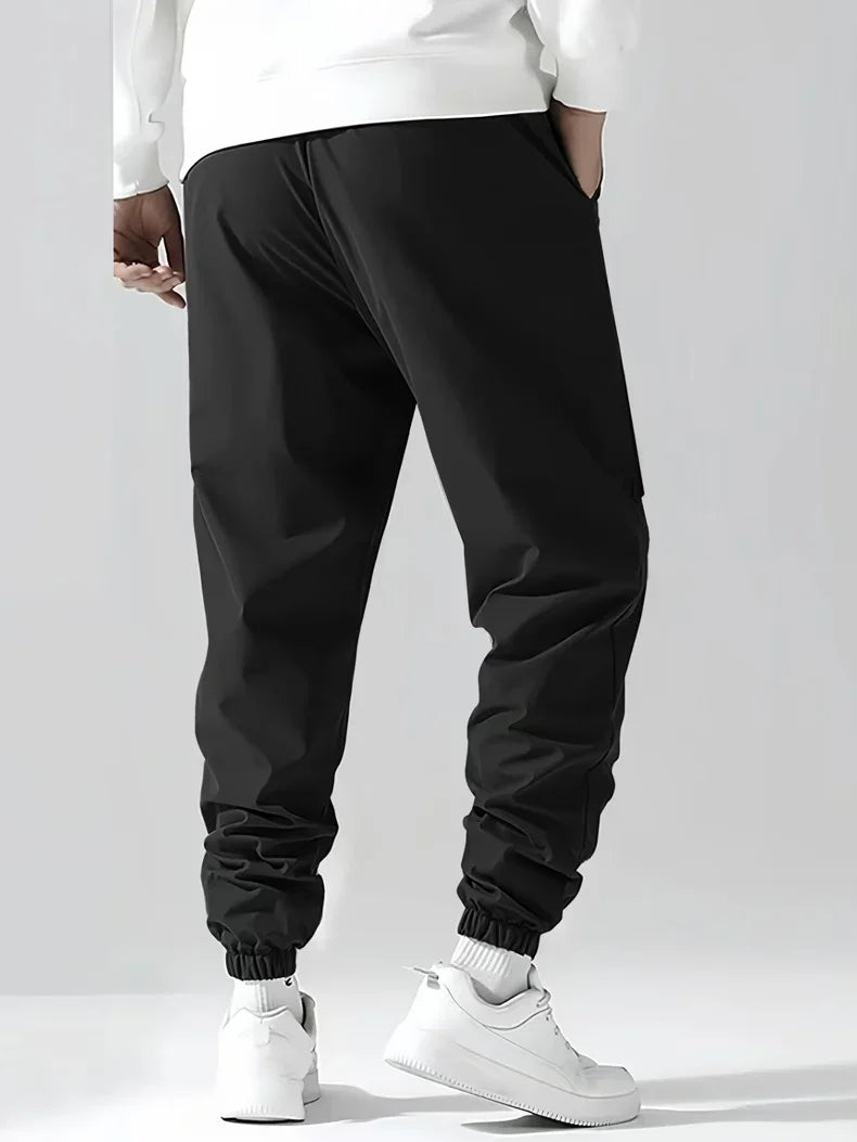 Men Ice Silk Cooling Cargo Pants