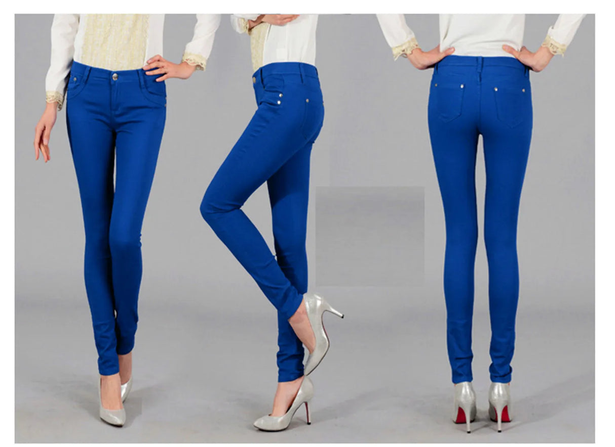 Women White Office Pants