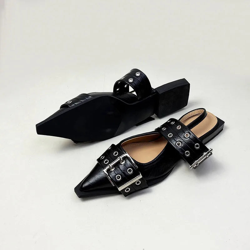 Women’s Designer Pointed Toe Slingback Flats