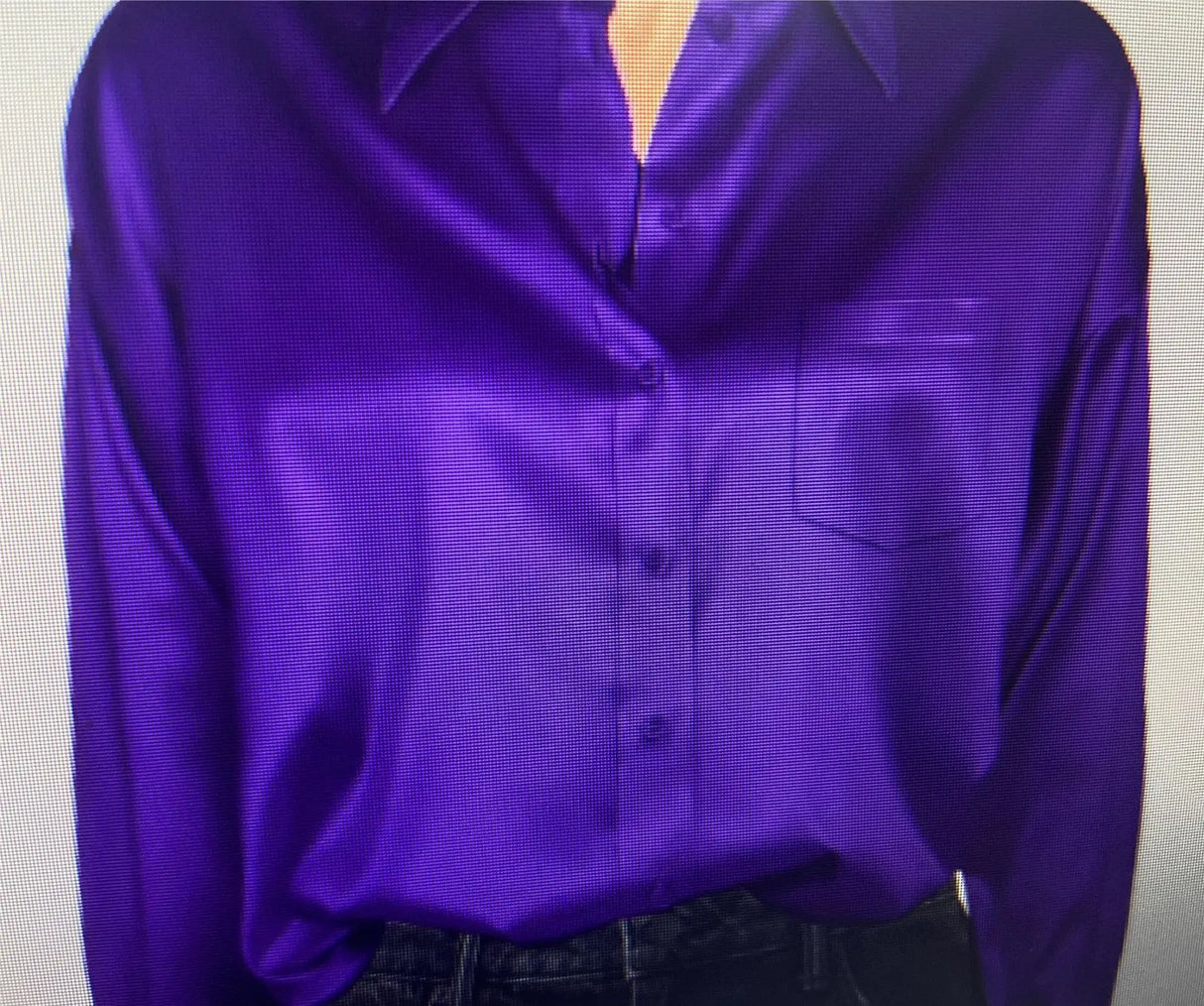 Women Long Sleeve Solid Patch Pocket Blouse